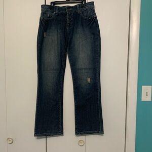 Gap Curvy Straight Dark Wash Women's Straight-Leg Jeans